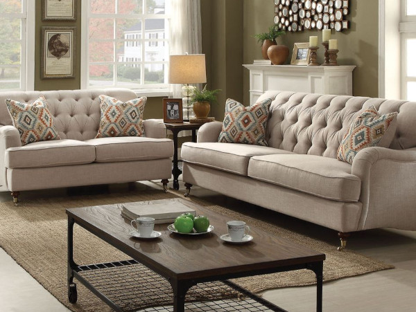 Alianza beige sofa set