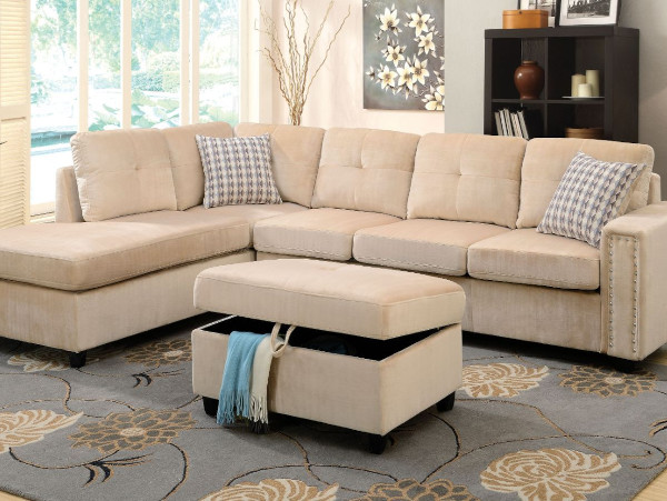 Belville beige sectional