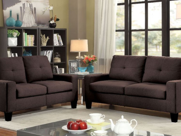 Malibu chocolate sofa set