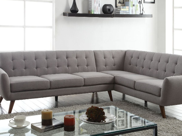 Essick grey sectional