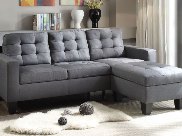 Starlight grey sectional