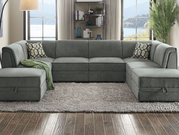 Bois modular sectional
