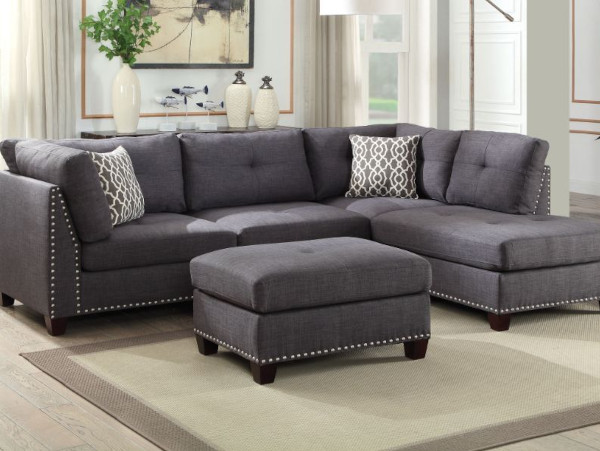 Laurissa grey sectional