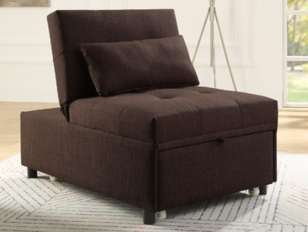 Hidalgo brown futon