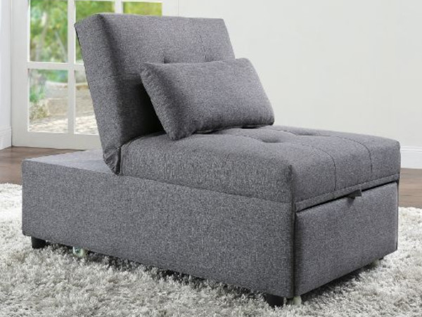 Hidalgo grey futon
