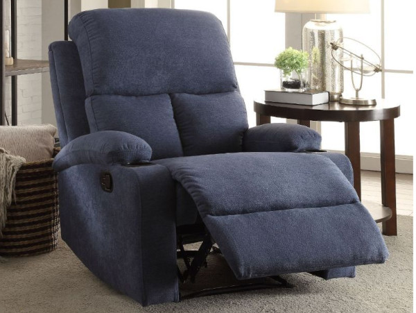Rosia blue recliner