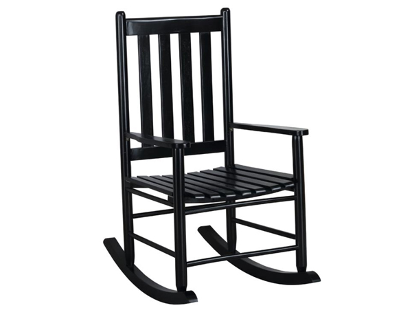Tulsa black rocking chair