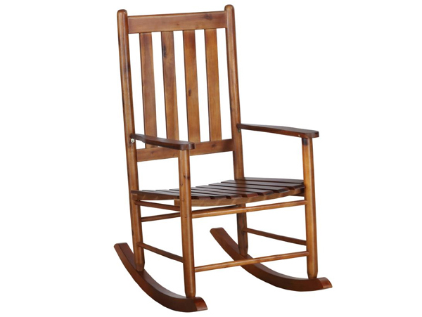 Tulsa oak rocking chair