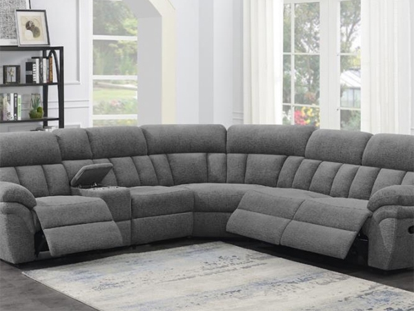 Bahrain reclining/power sectional