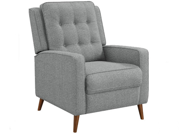 Performance grey recliner