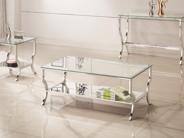Glam coffee table set