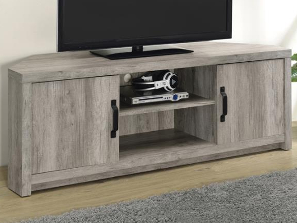 Driftwood base TV stand