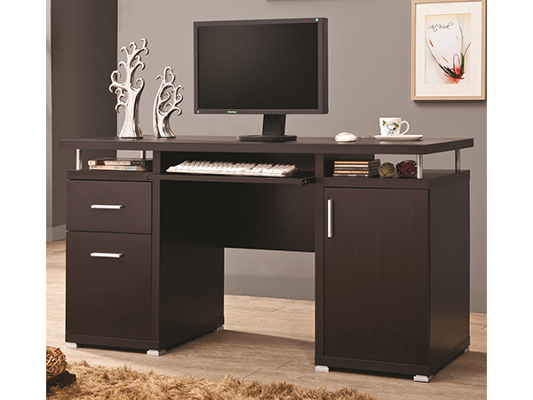 Floating top cappuccino desk