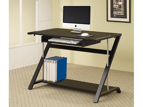 Z frame metal desk
