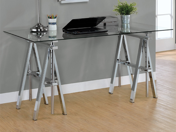 Adjustable height desk
