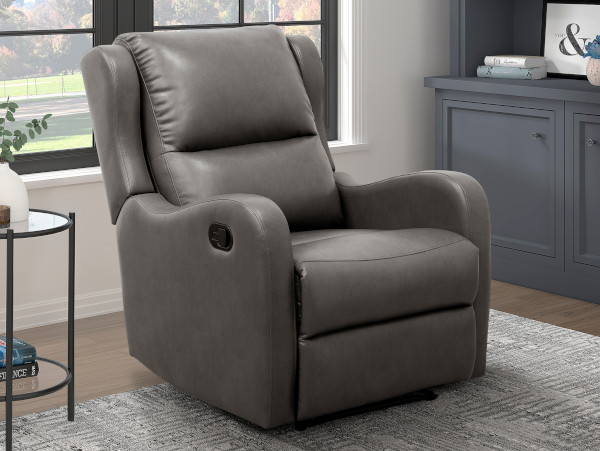 Durant gray recliner