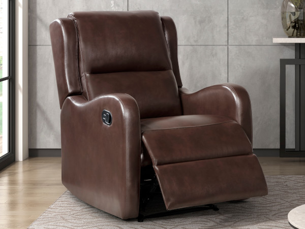 Durant brown recliner