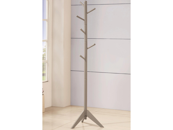 Knob grey coat rack