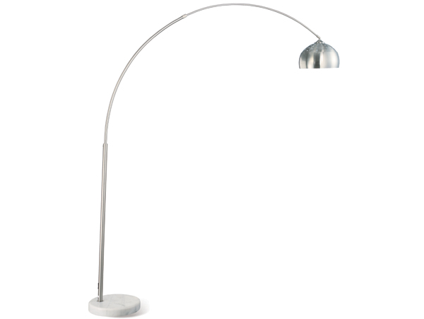 Marble base floor lamp