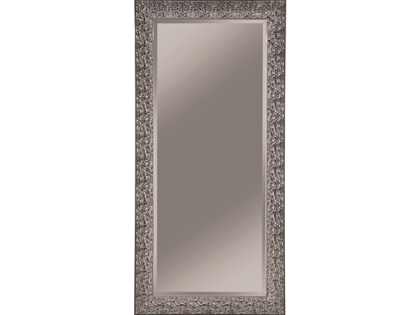 Sparkle black floor mirror