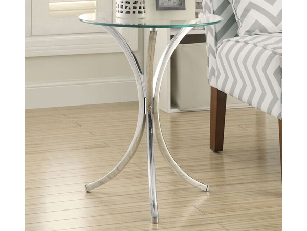 Tri-leg chairside table