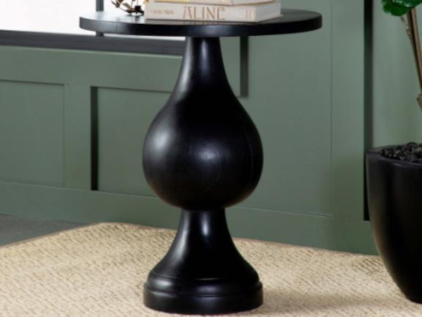 Bulb black stand