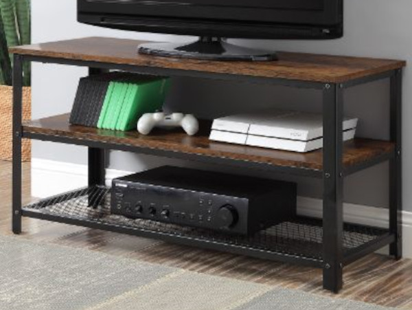 Omega oak TV stand