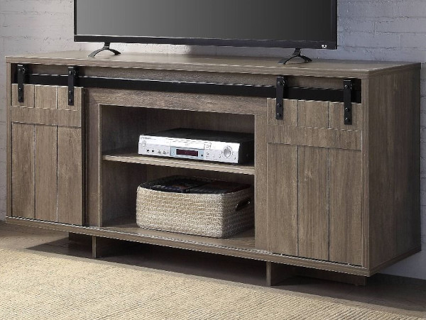 Rosa oak TV stand