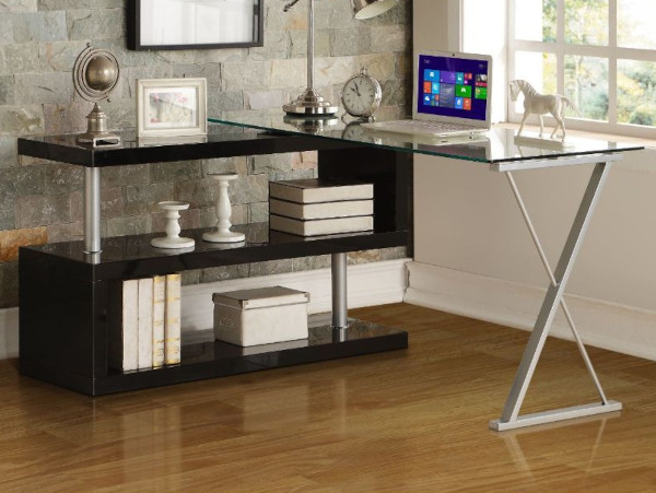 Ziggy black desk