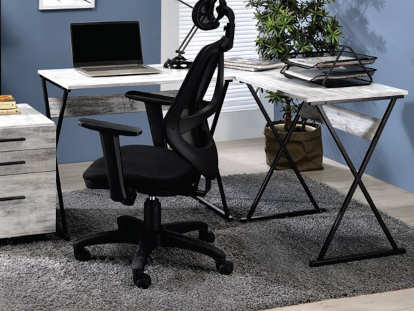Zafari white office set