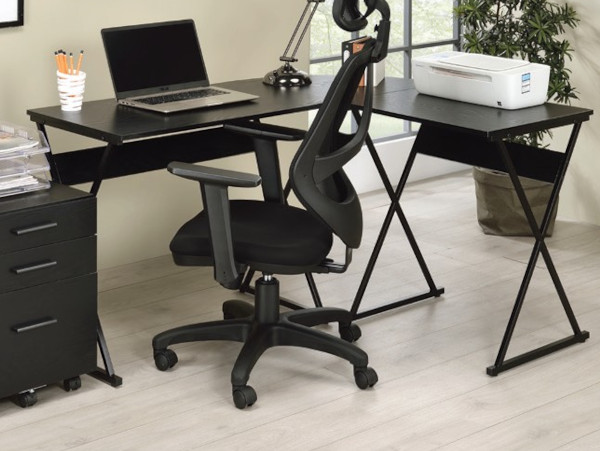 Zafari black office set