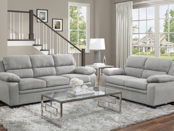 Halle gray sofa set