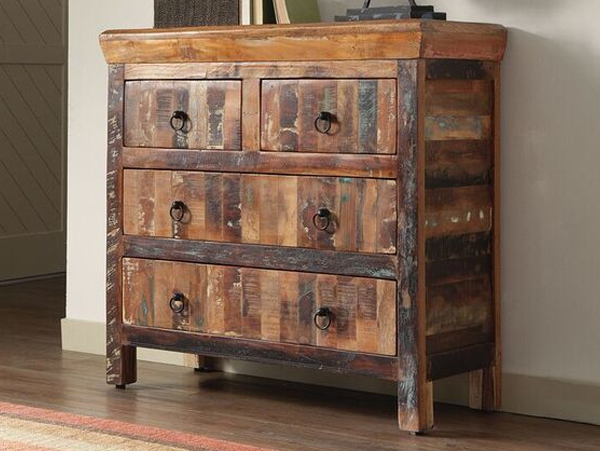 Handcrafted bombe chest