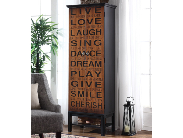Inspiration curio cabinet