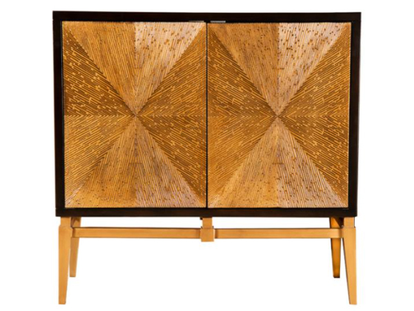 Sunburst bombe chest