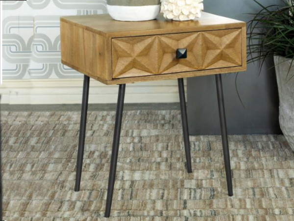 Erza natural accent table