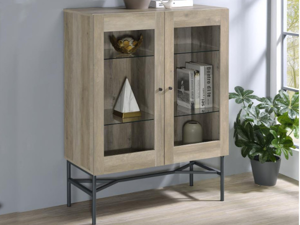 Showcase grey bombe chest