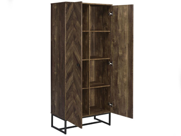 Striking curio cabinet