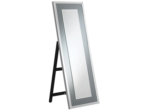 Reaches floor mirror
