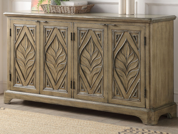 Leaf Print bombe chest