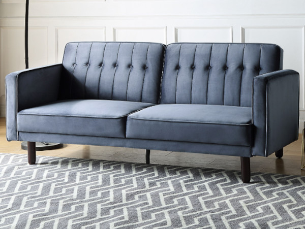 Qinven grey futon