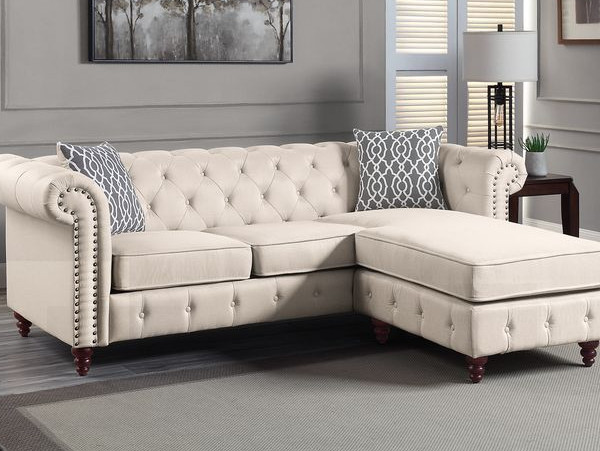 Waldina beige sectional