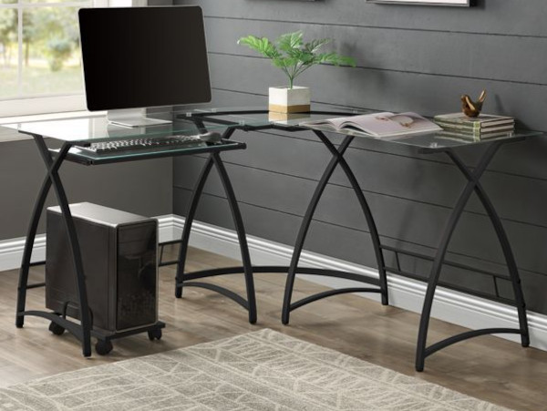 Dezenus black desk