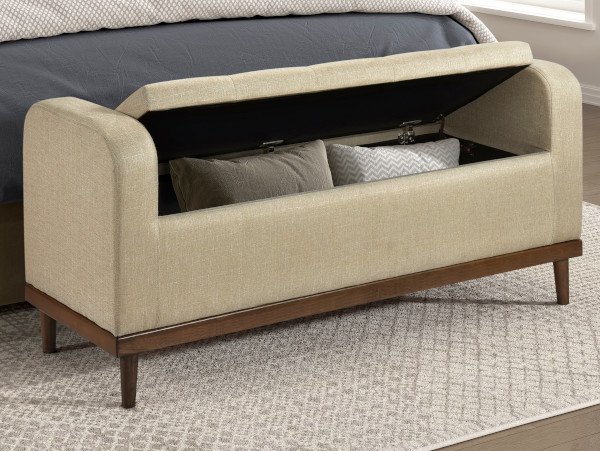 Brigitte beige bench