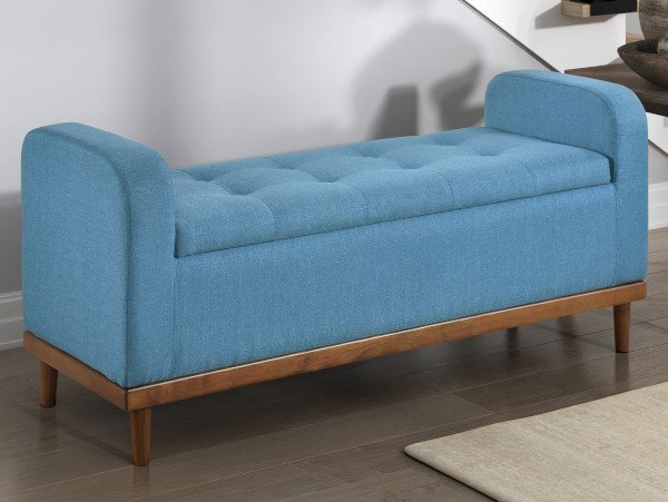 Brigitte blue bench