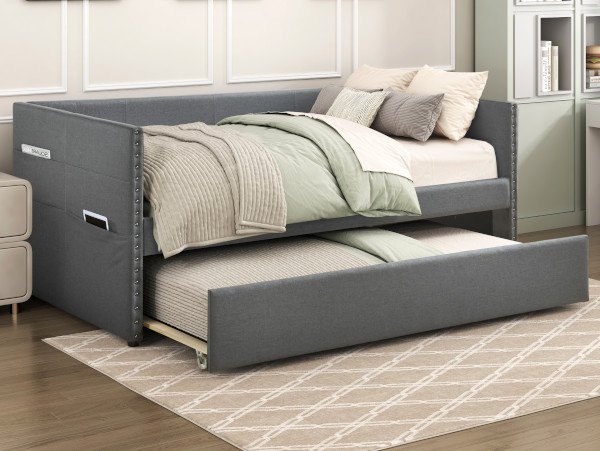 Boynton charcoal daybed