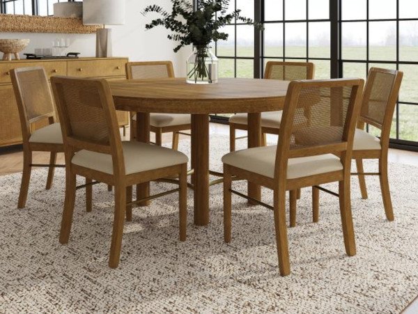 Aremis round dining set