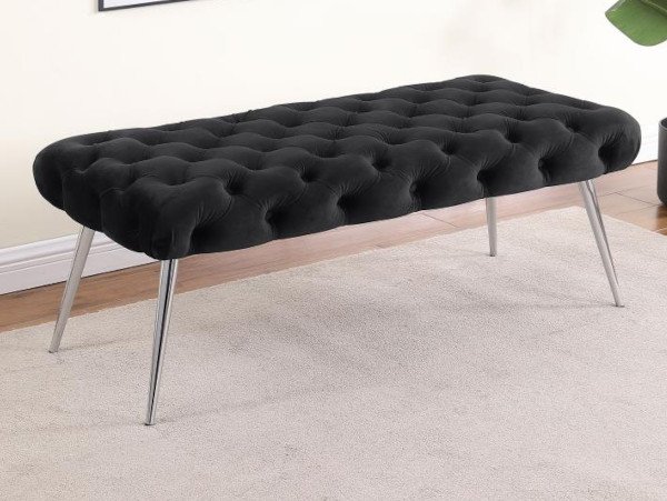Ella black bench