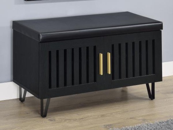 Brixton black bench