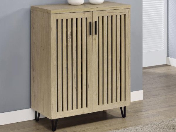 Brixton natural shoe cabinet
